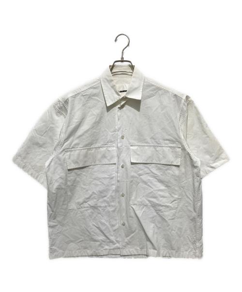 JIL SANDER（ジルサンダー）JIL SANDER (ジルサンダー) ARIEL BIG SHIRT ホワイト サイズ:38/15の古着・服飾アイテム