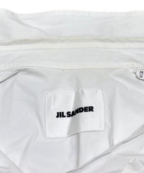 JIL SANDER（ジルサンダー）JIL SANDER (ジルサンダー) ARIEL BIG SHIRT ホワイト サイズ:38/15の古着・服飾アイテム