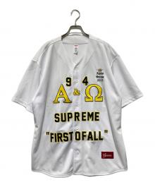 SUPREME（シュプリーム）の古着「Alpha Omega Baseball Jersey」｜ホワイト