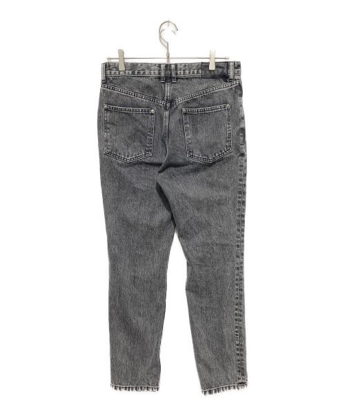 JOHN LAWRENCE SULLIVAN（ジョン ローレンス サリバン）JOHN LAWRENCE SULLIVAN (ジョン ローレンス サリバン) Washed denim zipped pants ブラック サイズ:46の古着・服飾アイテム