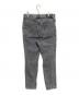 JOHN LAWRENCE SULLIVAN (ジョン ローレンス サリバン) Washed denim zipped pants ブラック サイズ:46：9000円