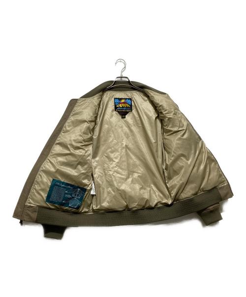 Eddie Bauer（エディーバウアー）Eddie Bauer (エディーバウアー) スカイライナー ダウンジャケット カーキ サイズ:Mの古着・服飾アイテム