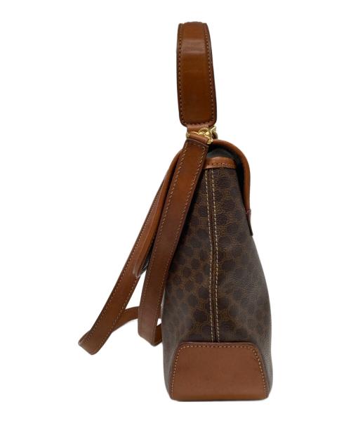 CELINE（セリーヌ）CELINE (セリーヌ) マカダム 2WAY ハンド ショルダー バッグ ブラウンの古着・服飾アイテム