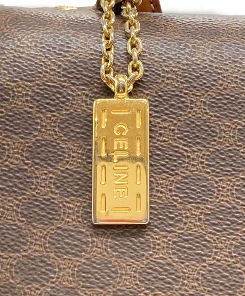 CELINE（セリーヌ）CELINE (セリーヌ) マカダム 2WAY ハンド ショルダー バッグ ブラウンの古着・服飾アイテム