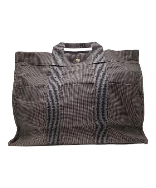 HERMES（エルメス）HERMES (エルメス) エールラインMMトートバッグ グレーの古着・服飾アイテム