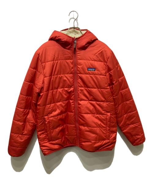 Patagonia（パタゴニア）Patagonia (パタゴニア) キッズ・リバーシブル・レディ・フレディ・フーディ オレンジ サイズ:XXL(レディースサイズM相当）の古着・服飾アイテム