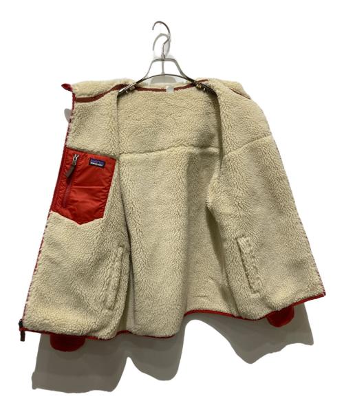 Patagonia（パタゴニア）Patagonia (パタゴニア) キッズ・リバーシブル・レディ・フレディ・フーディ オレンジ サイズ:XXL(レディースサイズM相当）の古着・服飾アイテム