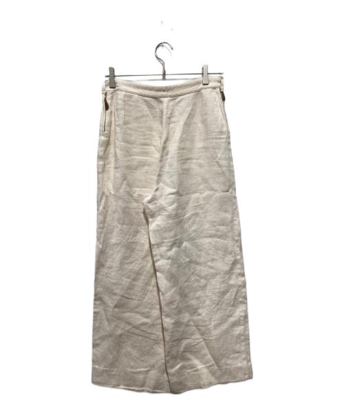 HERMES（エルメス）HERMES (エルメス) オールドリネンパンツ ホワイト サイズ:40の古着・服飾アイテム