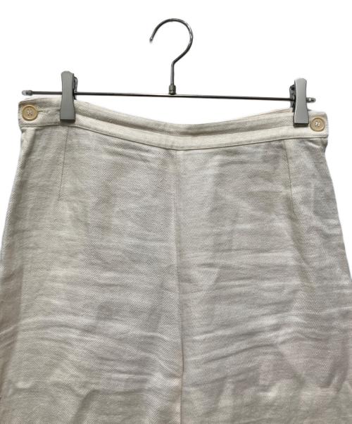 HERMES（エルメス）HERMES (エルメス) オールドリネンパンツ ホワイト サイズ:40の古着・服飾アイテム