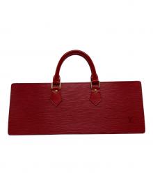 LOUIS VUITTON（ルイ ヴィトン）の古着「エピ サック・トリアングル ハンドバッグ」｜レッド
