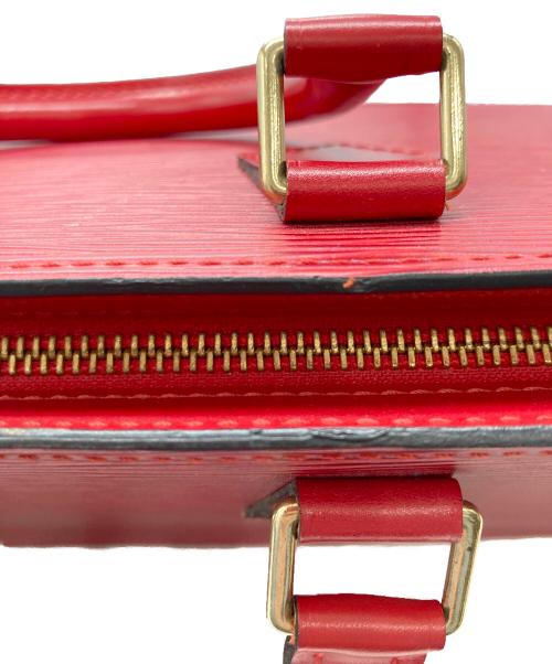 LOUIS VUITTON（ルイ ヴィトン）LOUIS VUITTON (ルイ ヴィトン) エピ サック・トリアングル ハンドバッグ レッドの古着・服飾アイテム
