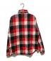 FIVE BROTHER (ファイブブラザー) 80'sバッファローチェックヘビ-コットンネルシャツ レッド サイズ:M：14000円