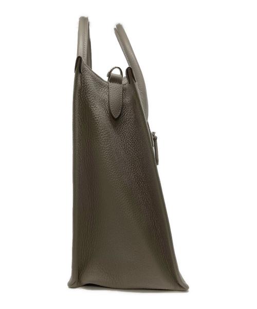 SALON DE ALFURD（サロン・ド・アルファード）SALON DE ALFURD (サロン・ド・アルファード) エリーナ2WAYトートバッグ グレーの古着・服飾アイテム