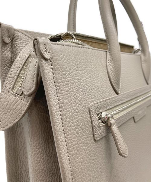 SALON DE ALFURD（サロン・ド・アルファード）SALON DE ALFURD (サロン・ド・アルファード) エリーナ2WAYトートバッグ グレーの古着・服飾アイテム