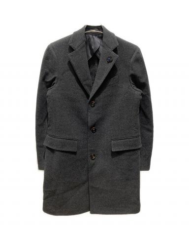LARDINI ラルディーニ　ダッフルコート グレー 中古・古着通販】LARDINI (ラルディーニ) チェスターコート