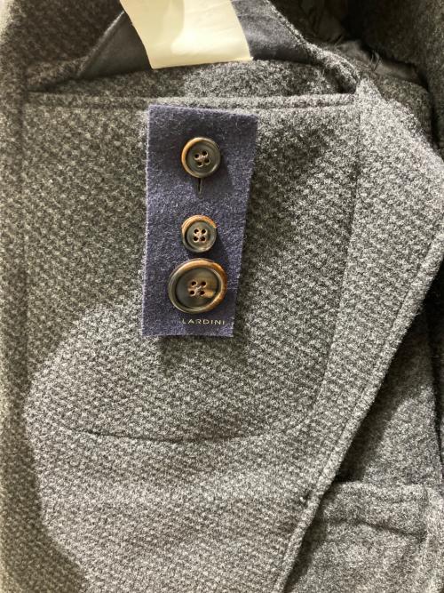 LARDINI（ラルディーニ）LARDINI (ラルディーニ) チェスターコート チャコールグレー サイズ:46の古着・服飾アイテム