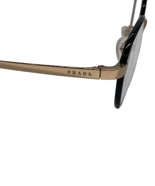 PRADA（プラダ）PRADA (プラダ) 眼鏡 ブラック（1AB-1O1） サイズ:49□20-140の古着・服飾アイテム