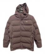 LACOSTEラコステ）の古着「ピケダウンジャケット」｜ブラウン