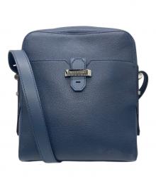 BVLGARI（ブルガリ）の古着「BVCKLEショルダーバッグ」｜ネイビー