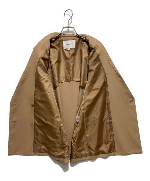 CADUNE（カデュネ）CADUNE (カデュネ) テーラードジャケット ベージュ サイズ:38の古着・服飾アイテム