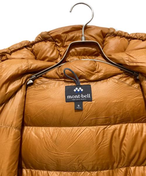 mont-bell（モンベル）mont-bell (モンベル) アルパインダウンパーカ ダウンジャケット イエロー×オレンジ サイズ:Sの古着・服飾アイテム