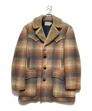 vintage pendleton ウエスタン ジャケット レザー vintage pendleton ウエスタン ジャケット レザー