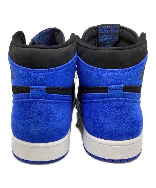 NIKE（ナイキ）NIKE (ナイキ) Air Jordan 1 Retro High OG ブラック×ブルー サイズ:28 未使用品の古着・服飾アイテム