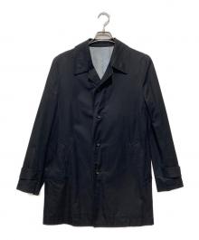 COMME des GARCONS HOMME（コムデギャルソン オム）の古着「ステンカラーコート」｜ブラック