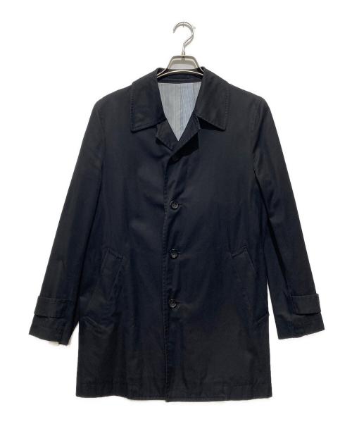 COMME des GARCONS HOMME（コムデギャルソン オム）COMME des GARCONS HOMME (コムデギャルソン オム) ステンカラーコート ブラック サイズ:SSの古着・服飾アイテム