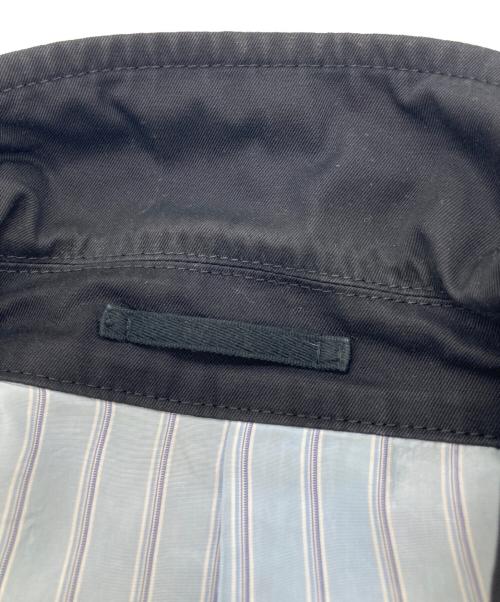 COMME des GARCONS HOMME（コムデギャルソン オム）COMME des GARCONS HOMME (コムデギャルソン オム) ステンカラーコート ブラック サイズ:SSの古着・服飾アイテム