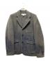 COMME des GARCONS SHIRT（コムデギャルソンシャツ）の古着「藍染ウール3Bジャケット」｜グレー