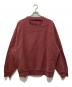 Maison Margiela (メゾンマルジェラ) NAME TAG CREW SWEAT ボルドー サイズ:XL：27000円