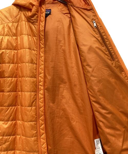 Patagonia（パタゴニア）Patagonia (パタゴニア) ナノ・パフ・フーディ オレンジ サイズ:Sの古着・服飾アイテム