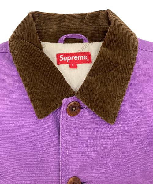 SUPREME（シュプリーム）Supreme (シュプリーム) 21SS BARN COAT パープル サイズ:Lの古着・服飾アイテム