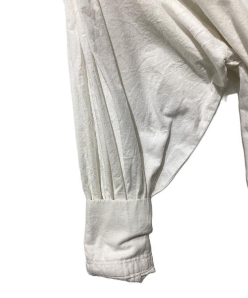 KAGURE（カグレ）KAGURE (カグレ) コットンスモッキングワンピース ホワイト サイズ:FREEの古着・服飾アイテム