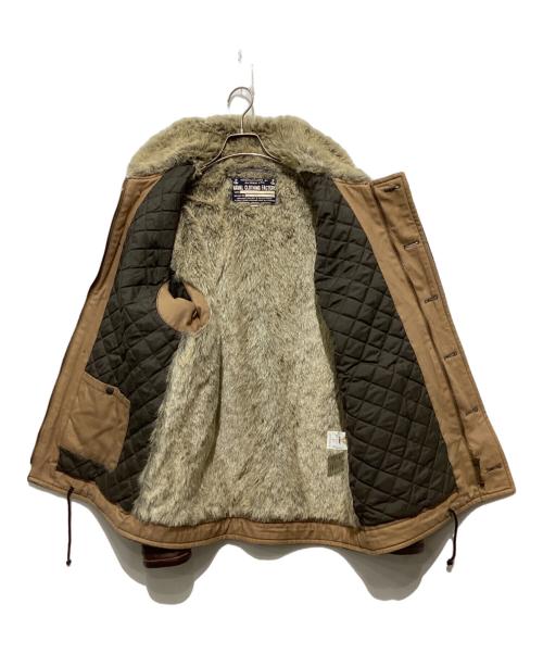 AVIREX（アヴィレックス）AVIREX (アヴィレックス) N-1 プライベートジャケット ブラウン サイズ:XLの古着・服飾アイテム