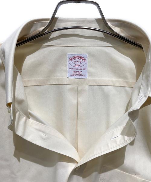BROOKS BROTHERS 346（ブルックスブラザーズ 346）BROOKS BROTHERS 346 (ブルックスブラザーズ 346) ボタンダウンシャツ イエロー サイズ:L 未使用品の古着・服飾アイテム