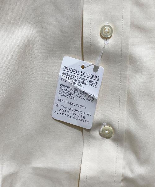 BROOKS BROTHERS 346（ブルックスブラザーズ 346）BROOKS BROTHERS 346 (ブルックスブラザーズ 346) ボタンダウンシャツ イエロー サイズ:L 未使用品の古着・服飾アイテム
