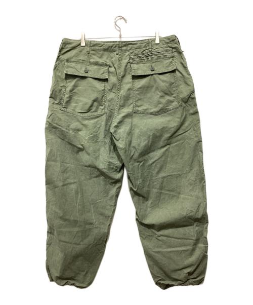 BROCHURE（ブローシュアー）BROCHURE (ブローシュアー) BEAMS surf&sk8 (ビームスサーフスケート) ベイカーパンツ カーキ サイズ:XLの古着・服飾アイテム