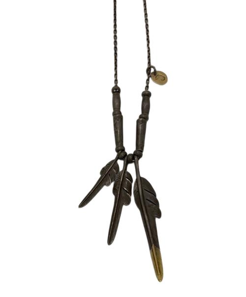 LARRY SMITH（ラリースミス）LARRY SMITH (ラリースミス) トリプルフェザーネックレスの古着・服飾アイテム