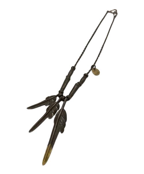 LARRY SMITH（ラリースミス）LARRY SMITH (ラリースミス) トリプルフェザーネックレスの古着・服飾アイテム