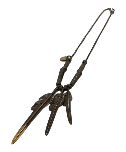 LARRY SMITH（ラリースミス）LARRY SMITH (ラリースミス) トリプルフェザーネックレスの古着・服飾アイテム