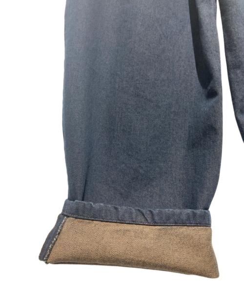ZARA（ザラ）ZARA (ザラ) SOSHIOTSUKI (ソウシ オオツキ) バルーンスリーブデニムパンツ インディゴ サイズ:38 未使用品の古着・服飾アイテム