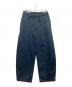 ZARA（ザラ）の古着「バルーンスリーブデニムパンツ」｜インディゴ