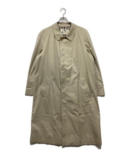 Aquascutum（アクアスキュータム）Aquascutum (アクアスキュータム) ステンカラーコート ベージュ サイズ:Mの古着・服飾アイテム