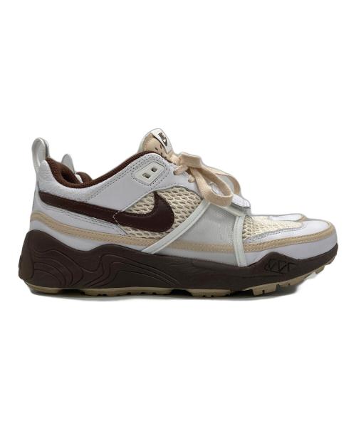 NIKE（ナイキ）NIKE (ナイキ) cactus jack (カクタス・ジャック) ZOOM FIELD JAXX ベージュ WHITE/LT CHOCOL サイズ:27.5の古着・服飾アイテム