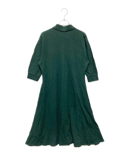 LACOSTE（ラコステ）LACOSTE (ラコステ) 襟付きワンピース グリーン サイズ:Sの古着・服飾アイテム