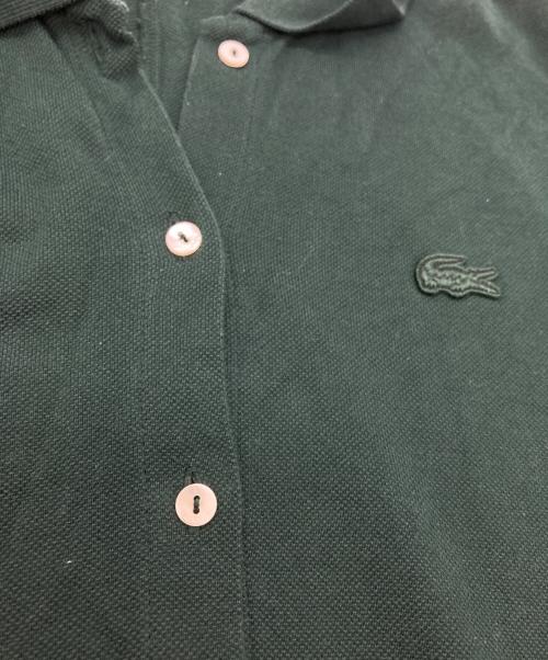 LACOSTE（ラコステ）LACOSTE (ラコステ) 襟付きワンピース グリーン サイズ:Sの古着・服飾アイテム