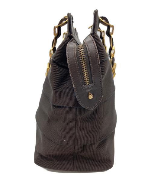 Salvatore Ferragamo（サルヴァトーレ フェラガモ）Salvatore Ferragamo (サルヴァトーレ フェラガモ) ハンドバッグ ブラウンの古着・服飾アイテム