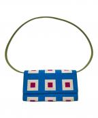 BVLGARIブルガリ）の古着「ショルダーバッグ」｜ブルー×グリーン